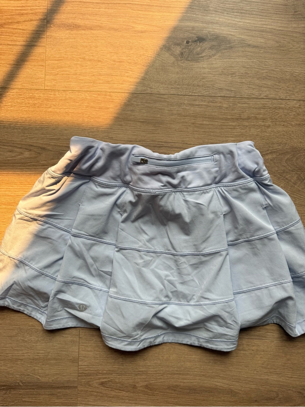Lululemon Women’s Pace Rival Skirt Built in Shorts- lilac color size 6